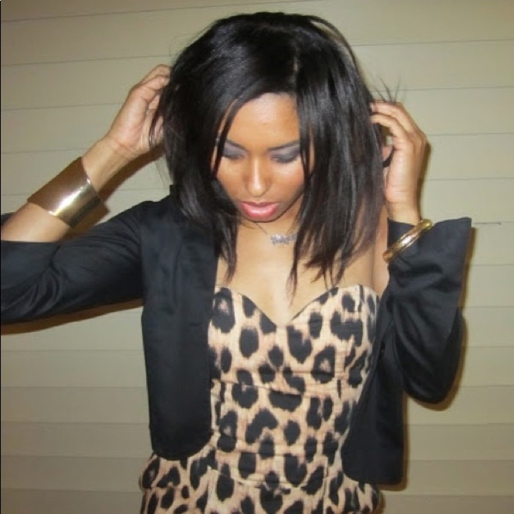 Motel Rocks Leopard Dress